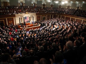 File photo of the U.S. Congress in the House Chamber on Capitol Hill in Washington, March 3, 2015. REUTERS/Jonathan Erns