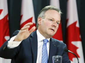 Bank of Canada Governor Stephen Poloz speaks to the media in Ottawa, April 15, 2015. (CHRIS WATTIE/Reuters)