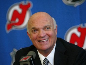 Lou Lamoriello is being replaced as GM of the New Jersey Devils by Ray Shero. (AFP file)