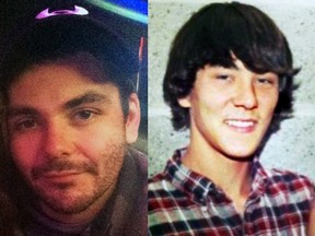 Tyler Maracle, 21, and Mattew Fairman 26, went spear fishing at approximately 2 a.m. on April 26. (Supplied Photos)