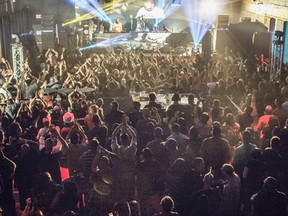Skratch Bastid performs at the qualifier night two of the Red Bull Thre3Style U.S. National Final in Club Red in Phoenix, Ariz. on April 3, 2015.