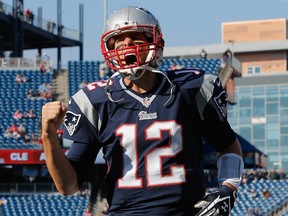 New England QB Tom Brady. (AFP)