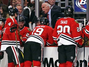 Hawks coach Joel Quenneville has two Stanley Cups in the last five years. (AFP/PHOTO)