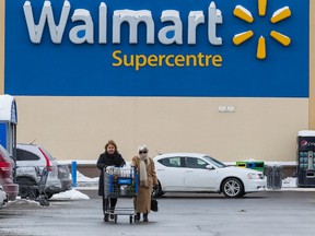 A Walmart store in Ottawa is pictured this February 11, 2015 file photo. (Errol McGihon/Postmedia Network)