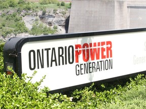 Ontario Power Generation logo (MIKE DIBATTISTA/Postmedia Network)