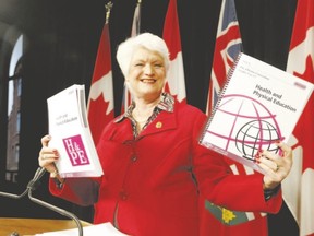 Ontario Education Minister Liz Sandals announces the new sex education curriculum at Queen?s Park in February. Bruce Tallman says sexuality is a God-given gift meant to draw us closer to God and each other in love. (Postmedia Network file photo)