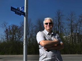 Greg Batty stands on Lynda Lane in Ottawa Thursday May 7,  2015. Greg is glad that there is street parking on Lynda Lane near the Ottawa General Hospital.  Tony Caldwell/Ottawa Sun/Postmedia Network