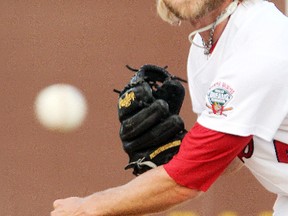 Goldeyes pitcher Chris Salamida has retired. (BRIAN DONOGH/Winnipeg Sun files)