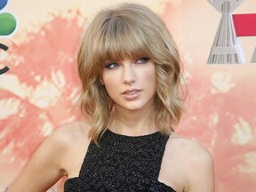 Taylor Swift. 

REUTERS/Danny Moloshok