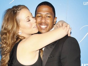 Nick Cannon and Mariah Carey. 

WENN