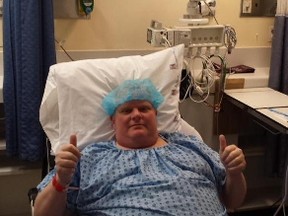 Ford in hospital