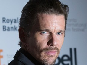 Ethan Hawke at the Toronto International Film Festival premiere of Good Kill. (Dave Abel/Postmedia Network)