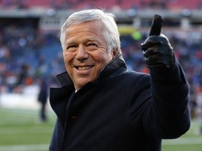 New England Patriots owner Robert Kraft. (Jim Rogash/AFP)