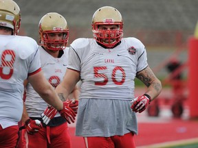 Danny Groulx is one of three offensive linemen the Bombers could choose in Tuesday's CFL Draft, but they could still trade their second overall pick if their man is not available.