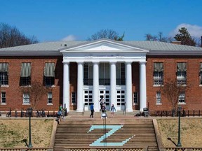 University of Virginia official sues Rolling Stone over rape story.

Zach Gibson/Getty Images/AFP