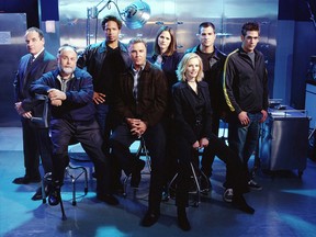 The original cast of "CSI: Crime Scene Inbestigation."