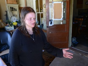 Mary Willar, widow of homicide victim Mark McCullagh (MORRIS LAMONT, The London Free Press)