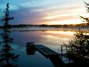A Facebook photo shows Lake of the Woods.