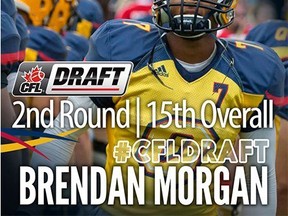 Queen's Golden Gaels defensive back Brendan Morgan was selected by the Winnipeg Blue Bombers in the second round of the CFL Draft on Tuesday night. (Queen's University Athletics)