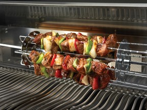Shish kebab wheel for barbecue. (Supplied)
