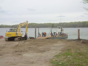 Shoal Lake 40's ferry passed Transport Canada's inspections Wednesday, May 13, 2015 and was back in the water.