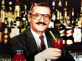 Walter Chell, the Calgary restaurant manager credited with devising the Bloody Caesar at the Calgary Inn in 1969. (Photo courtesy of the Westin Calgary)