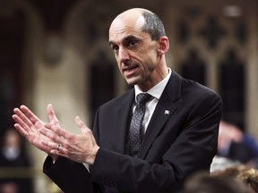 Public Safety Minister Steven Blaney speaks during Question Period in the House of Commons on Parliament Hill in Ottawa, May 13, 2015. (CHRIS WATTIE/Reuters)