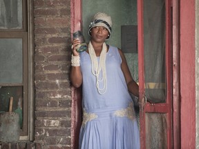 Queen Latifah as singer Bessie Smith in "Bessie."