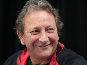 Ottawa Senator owner Eugene Melnyk speaks top the media during a press conference at Canadian Tire Centre in Ottawa Friday Oct 31,  2014.  Ottawa Senator Bobby Ryan has purchased a private suite to host local children for the next eight seasons. The suite will be known as Bobby Ryan's All-Star Kids. Tony Caldwell/Ottawa Sun/QMI Agency