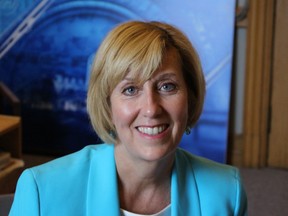 Ontario Progressive Conservative MPP Laurie Scott at Queen's Park Thursday, May 14, 2015. (Antonella Artuso/Toronto Sun)