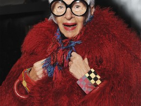 Iris Apfel. HANDOUT