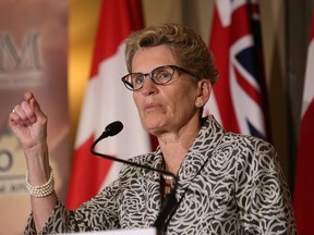 Premier Kathleen Wynne. (John Lappa/Postmedia Network)