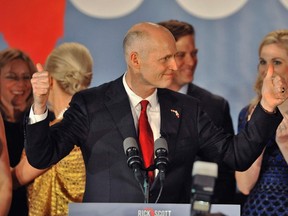 Florida Governor Rick Scott. 

REUTERS/Steve Nesius