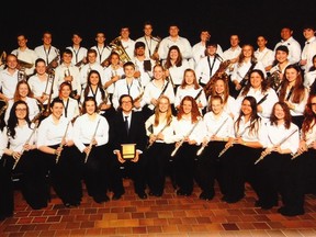 St. Anne’s concert band competed at Music Fest Nationals on May 13. (Contributed photo)