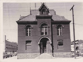 Chatham Police Station, south end of the Market Square, Wellington Street. Magistrate's Court was on the second floor.