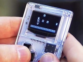 Arduboy. (Video Screenshot)