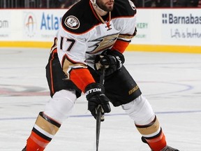 Ryan Kesler of the Anaheim Ducks. (Christopher Pasatieri/AFP)