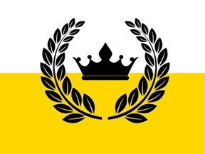 The flag of The Kingdom of Enclava.