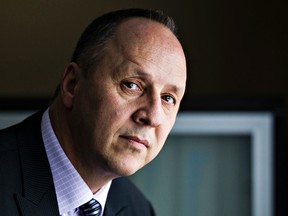 Edmonton Police Association president Maurice Brodeur poses for a photo at Edmonton Police Association headquarters. Codie McLachlan/Edmonton Sun/File Photo