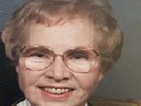 Martha Enns, an 84-year-old woman who was last seen in the area of East Kildonan late Sunday afternoon. (Handout)