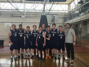 The Sudbury Selects U19 boys basketball team won gold last weekend.