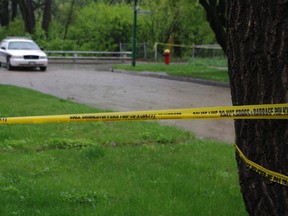A woman was found dead in an Archwood home early Sunday morning. Police have now made an arrest in the case. (Ryan Simon/Winnipeg Sun)