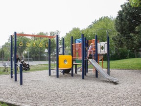 Riverview Park, located on Rideau Street in Kingston, is one of two downtown parks in line for an upgrade. City staff is recommending to council on Tuesday that Kiley Paving Ltd. be awarded the contract for the construction services.  (Julia McKay/The Whig-Standard)
