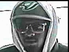 Ottawa police say this image shows the suspect in a May 2 Earl Grey Dr., bank robbery. (Ottawa Police submitted image)