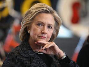 Democratic presidential hopeful and former Secretary of State Hillary Clinton. (Scott Olson/AFP)