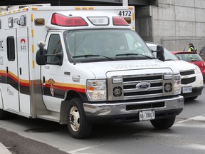 Ottawa Paramedic ambulance. (File photo)