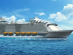 Royal Caribbean’s Harmony of the Seas is set to become the world’s largest cruise ship. (Handout)