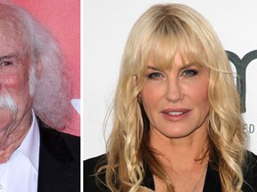 David Crosby and Daryl Hannah.(WENN.com)