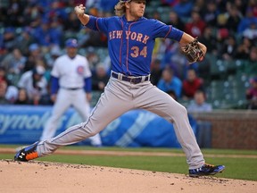 Former Blue Jays prospect and current New York Mets starter Noah Syndergaard. (AFP)