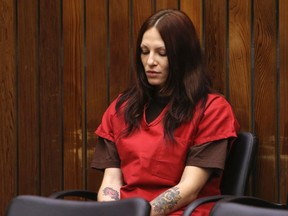 Alix Catherine Tichelman sits in the courtroom during her arraignment in Santa Cruz, Calif., July 16, 2014. REUTERS/Robert Galbraith